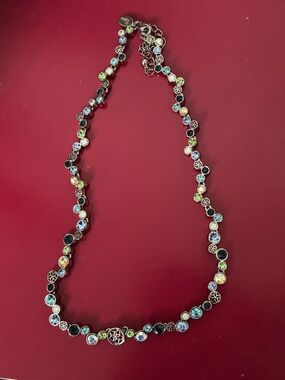 Multicolor Lia Sophia Crystal Necklace